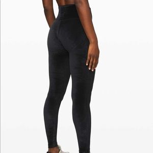 Lululemon velvet leggings